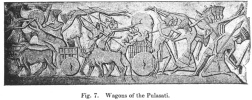 Fig. 7. Wagons of the Pulasati.