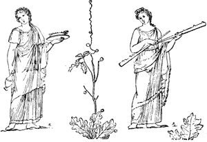 Eleusinian                    Priestesses.