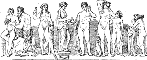 Group of Greek Divinities.
