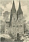 COLOGNE CATHEDRAL<br> LOUIS WEIRTER, R.B.A.<br> <i>Facing page 104</i>.