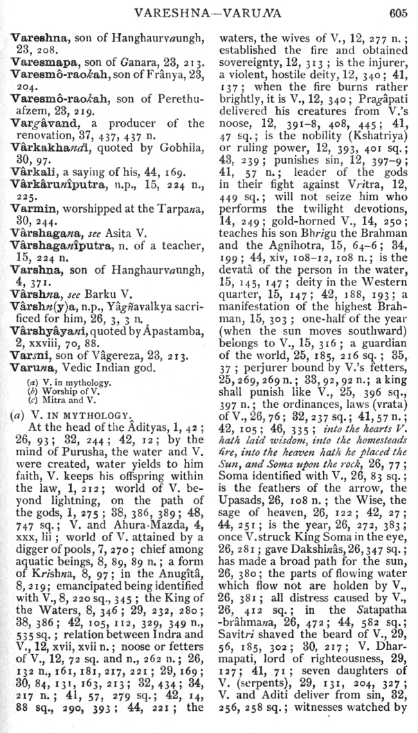 Page 605. Vareshna—Varuna