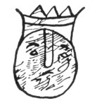 FIG. 11--The lord of the katun (Chumayel MS.).